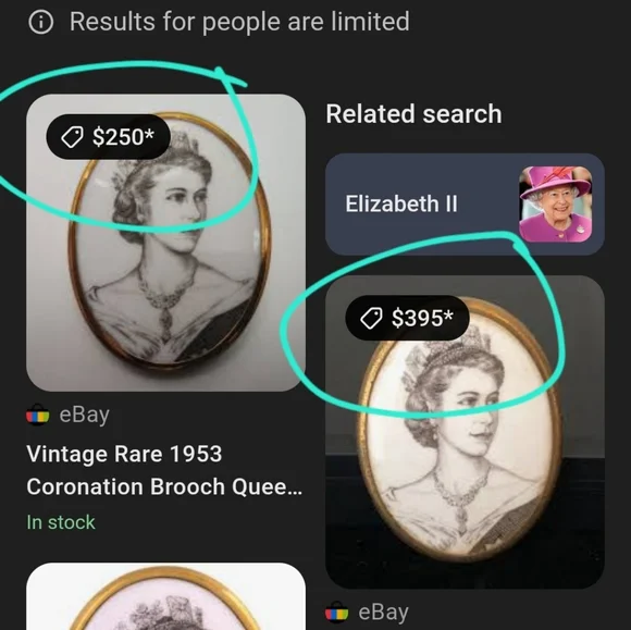 Elizabeth II Coronation Brooch 1953 Bone China, Beautiful Condition - Picture 9 of 10